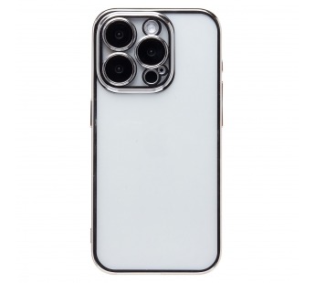 Чехол-накладка - PC073 с закрытой камерой для "Apple iPhone 15 Pro" (silver) (222632)#2009181