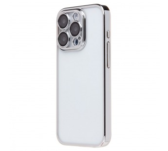 Чехол-накладка - PC073 с закрытой камерой для "Apple iPhone 15 Pro" (silver) (222632)#2009182