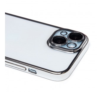 Чехол-накладка - PC073 с закрытой камерой для "Apple iPhone 15" (silver) (222625)#2009189