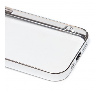 Чехол-накладка - PC073 с закрытой камерой для "Apple iPhone 15" (silver) (222625)#2066101