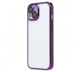Чехол-накладка - PC073 с закрытой камерой для "Apple iPhone 15" (violet) (222626)#2009191