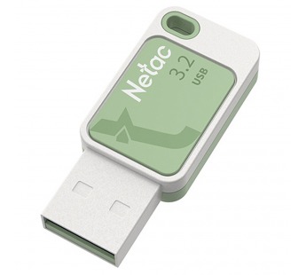 Флеш-накопитель USB 3.2 128GB Netac UA31 зелёный#2035220