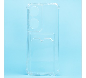 Чехол-накладка - SC278 с картхолдером для "Honor X7b 5G" (transparent) (231293)#2093127