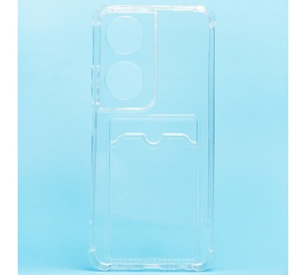 Чехол-накладка - SC338 с картхолдером для "Honor X7b 5G" (transparent) (231293)#2012625