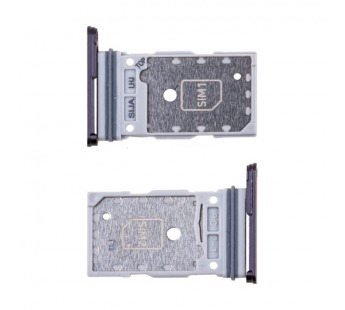 Держатель SIM для Samsung Galaxy S22/S22+ (S901B/S906B) Черный#2065291