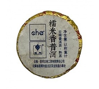 Чай Пуэр Шу 7гр Cha Номи Сян фабрика Гу И золотая таблетка Рисовый#2007755