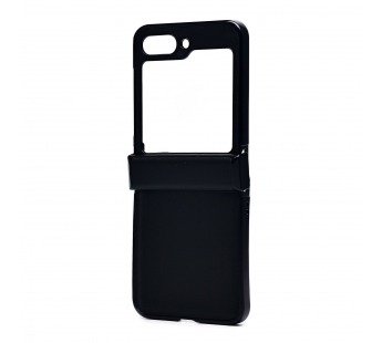 Чехол-накладка - FLIP PC тканевая текстура (3) для "Samsung Galaxy Flip 5" (black) (230922)#2110075