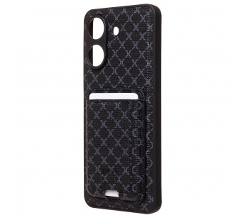 Чехол-накладка - SM022 c картхолдером для "Xiaomi Redmi 13C 4G/Poco C65" (black) (231224)#2105962