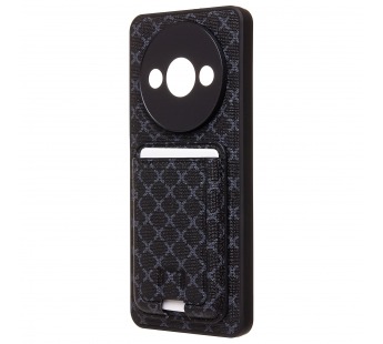 Чехол-накладка - SM022 c картхолдером для "Xiaomi Redmi A3/Poco C61" (black) (231230)#2105958