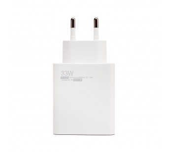 Адаптер Сетевой с кабелем ORG Xiaomi [BHR6039EU] (повр. уп) USB 33W (USB/Type-C) (C) (white)(233531)#2015231