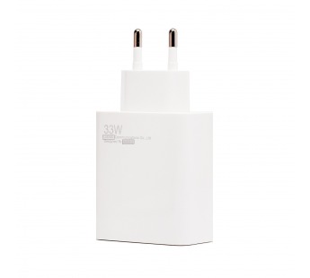 Адаптер Сетевой с кабелем ORG Xiaomi [BHR6039EU] (повр. уп) USB 33W (USB/Type-C) (C) (white)(233531)#2015232
