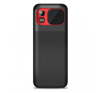 Мобильный телефон TEXET TM-315 черный/красный  (2,8"/камера/2500mAh)#2008332