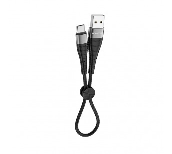Кабель USB - Type-C Borofone BX32 Munificent (повр. уп) 25см 3A  (black) (233585)#2008763