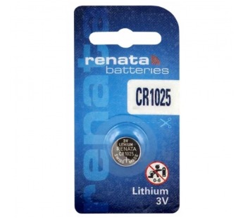 Батарейка CR1025 Renata Lithium 3V#2025216