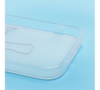 Чехол-накладка - SC342 для "Apple iPhone 15 Pro" (white/black) (231929)#2082702