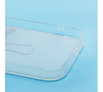 Чехол-накладка - SC342 для "Apple iPhone 15" (white/black) (231932)#2082701