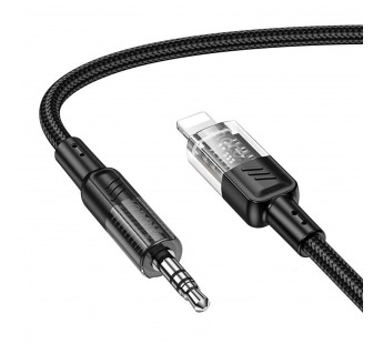 Кабель AUX Hoco UPA27 Apple Lightning - 3.5mm 120см (black)#2093942