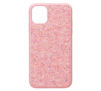 Чехол-накладка - PC071 POSH SHINE для "Apple iPhone 11" россыпь кристаллов (pink) (231576)#2012440