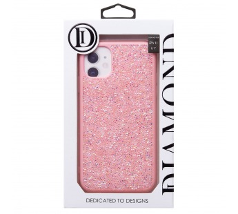 Чехол-накладка - PC071 POSH SHINE для "Apple iPhone 11" россыпь кристаллов (pink) (231576)#2012443