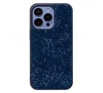 Чехол-накладка - PC071 POSH SHINE для "Apple iPhone 13 Pro" россыпь кристаллов (ice blue) (231595)#2012450