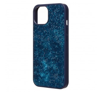 Чехол-накладка - PC071 POSH SHINE для "Apple iPhone 13" россыпь кристаллов (ice blue) (231591)#2012455