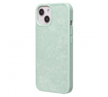 Чехол-накладка - PC071 POSH SHINE для "Apple iPhone 13" россыпь кристаллов (ice mint) (231589)#2012459