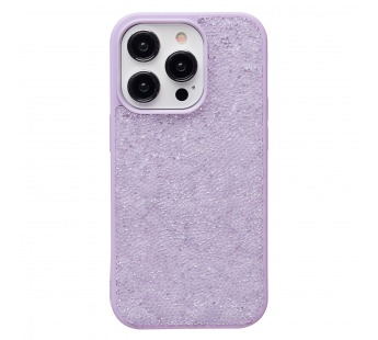 Чехол-накладка - PC071 POSH SHINE для "Apple iPhone 14 Pro" россыпь кристаллов (ice violet) (231598)#2012432