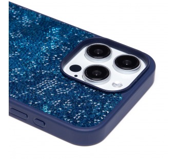 Чехол-накладка - PC071 POSH SHINE для "Apple iPhone 15 Pro Max" россыпь кристаллов (ice  (231615)#2120253