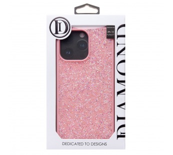 Чехол-накладка - PC071 POSH SHINE для "Apple iPhone 15 Pro Max" россыпь кристаллов (pink) (231612)#2012391