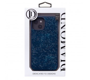 Чехол-накладка - PC071 POSH SHINE для "Apple iPhone 15" россыпь кристаллов (ice blue) (231607)#2012410