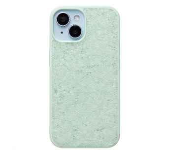 Чехол-накладка - PC071 POSH SHINE для "Apple iPhone 15" россыпь кристаллов (ice mint) (231605)#2012411