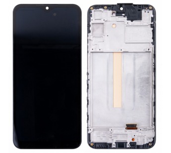 Дисплей для Samsung Galaxy A25 5G (A256E) модуль с рамкой Черный - (OLED) (Small Size)#2084476