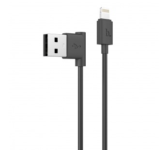 Кабель USB - Apple lightning Hoco UPL11 (повр. уп) 120см 2,4A  (black) (223493)#2010486