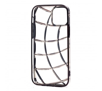 Чехол-накладка - SC340 для "Apple iPhone 12" (transparent/black) (230427)#2011542