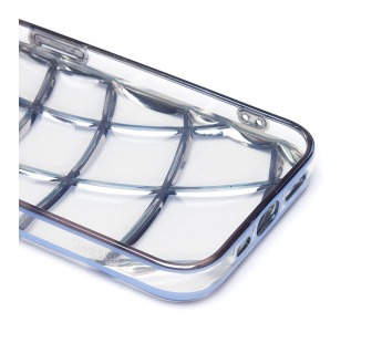 Чехол-накладка - SC340 для "Apple iPhone 15 Pro" (transparent/blue) (230406)#2132057