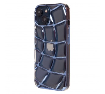 Чехол-накладка - SC340 для "Apple iPhone 15" (transparent/blue) (230411)#2012100