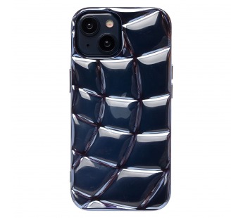 Чехол-накладка - SC340 для "Apple iPhone 15" (transparent/blue) (230411)#2012099