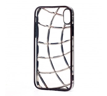 Чехол-накладка - SC340 для "Apple iPhone XR" (transparent/black) (230437)#2011574