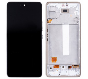 Дисплей для Samsung Galaxy A53 5G (A536B) модуль с рамкой Белый - (OLED) (Full Size)#2081916