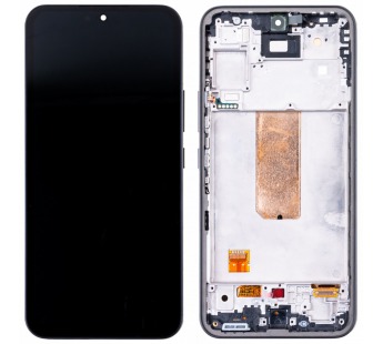 Дисплей для Samsung Galaxy A54 5G (A546E) модуль с рамкой Черный - (OLED) (Full Size)#2080640