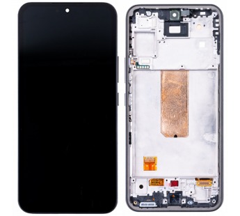 Дисплей для Samsung Galaxy A54 5G (A546E) модуль с рамкой Черный - (OLED) (Full Size)#2080570