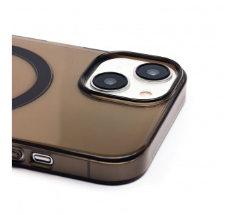 Чехол-накладка ORG PC Clear Case SafeMag для "Apple iPhone 14/iPhone 13" (black) (231211)#2110050