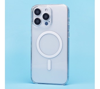 Чехол-накладка PC Clear Case SafeMag для "Apple iPhone 15 Pro Max" (transparent) (231208)#2110047