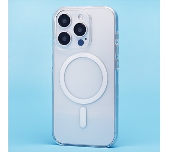 Чехол-накладка PC Clear Case SafeMag для "Apple iPhone 15 Pro" (transparent) (231206)#2110044
