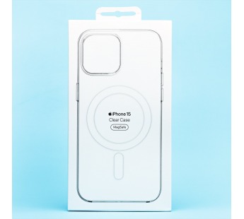 Чехол-накладка PC Clear Case SafeMag для "Apple iPhone 15" (transparent) (231204)#2051774