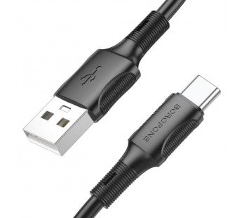 Кабель USB - Type-C Borofone BX80 (повр. уп.) 100см 2,4A  (black) (233751)#2011236