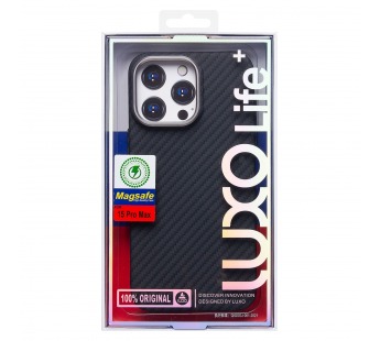 Чехол-накладка Luxo Creative PC для "Apple iPhone 15 Pro Max" (118) (black) (230950)#2014861