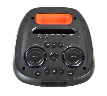 Портативная колонка FUMIKO Modular (Bluetooth/USB/TF/AUX/микрофон/80Вт) светящаяся черная#2011405