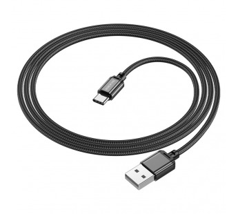 Кабель USB - Type-C Borofone BX87 Sharp 200см 3A  (black) (229439)#2013655