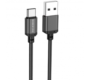 Кабель USB - Type-C Borofone BX87 Sharp 200см 3A  (black) (229439)#2013652